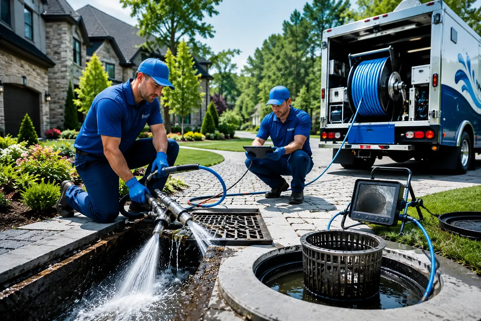 Local outdoor drain cleaning professionals in Lawrence, IN